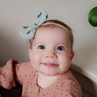 Haarbandje Mintgroen